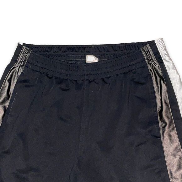 Nike Vintage Dazzle Basketball Shorts Sky Black Gray Silver White Large - Picture 6 of 8